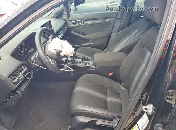 2HGFE2F59SH538027 2025 HONDA CIVIC Black Front interior view