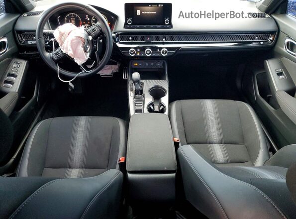 2HGFE2F59SH538027 2025 HONDA CIVIC Black Dashboard view