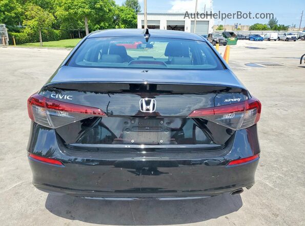 2HGFE2F59SH552378 2025 HONDA CIVIC Black Vista trasera