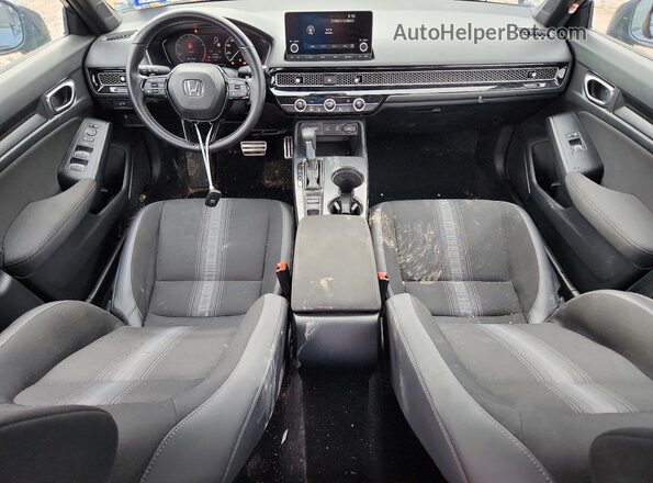 2HGFE2F59SH559315 2025 HONDA CIVIC Blue Widok deski rozdzielczej