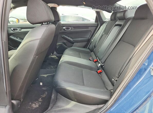 2HGFE2F59SH559315 2025 HONDA CIVIC Blue Widok tylnych siedzeń