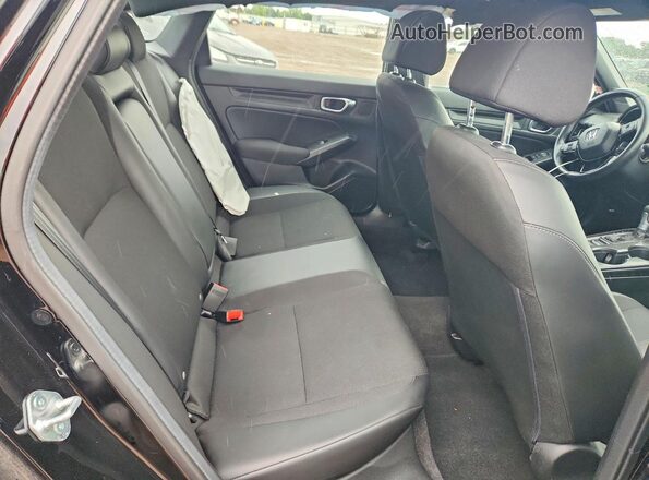 2HGFE2F59SH582299 2025 HONDA CIVIC Black Հետևի նստատեղերի տեսք