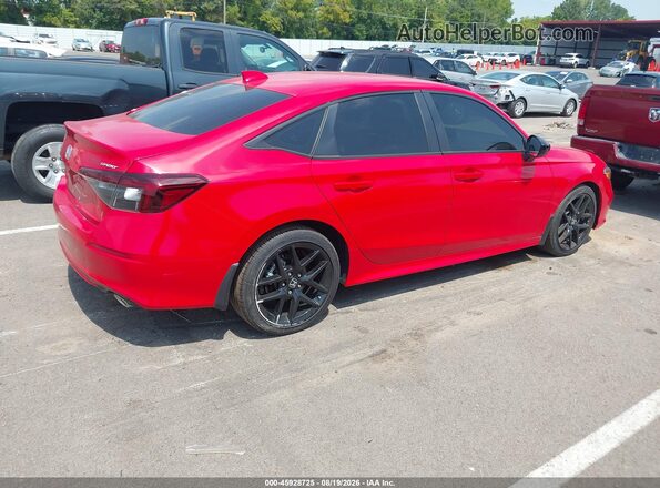 2HGFE2F59SH585221 2025 HONDA CIVIC Red Tył prawy