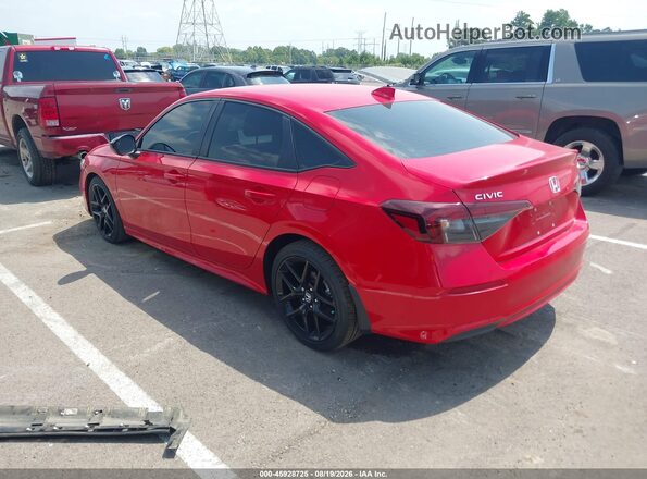 2HGFE2F59SH585221 2025 HONDA CIVIC Red Tył lewy