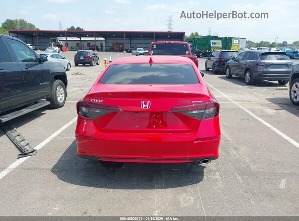 2HGFE2F59SH585221 2025 HONDA CIVIC Red 