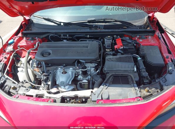2HGFE2F59SH585221 2025 HONDA CIVIC Red Widok z tyłu