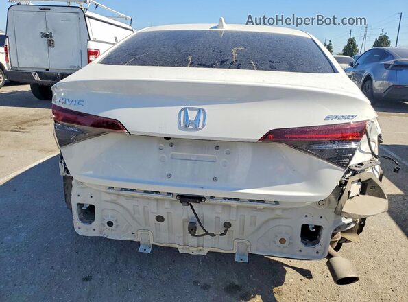 2HGFE2F59SH594694 2025 HONDA CIVIC White Widok z tyłu