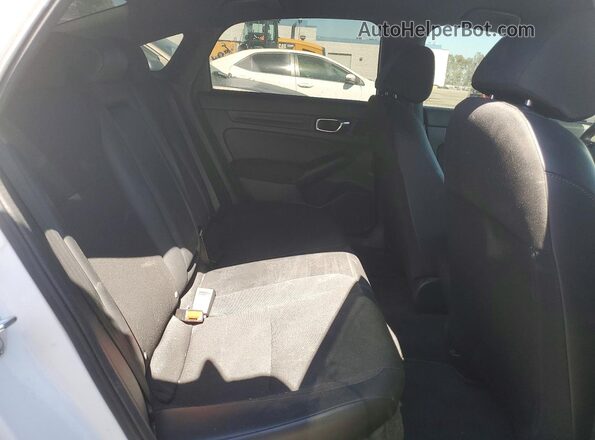 2HGFE2F59SH594694 2025 HONDA CIVIC White Widok tylnych siedzeń