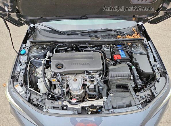 2HGFE2F59SH605032 2025 HONDA CIVIC Gray უკანა სალონის ხედი