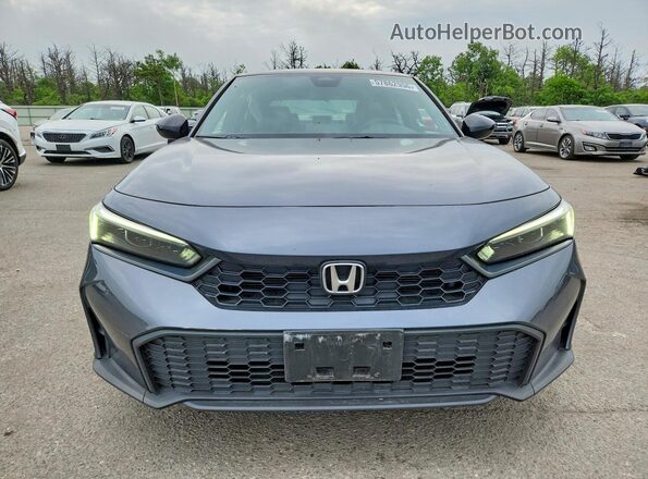 2HGFE2F59SH605032 2025 HONDA CIVIC Gray წინა ხედი