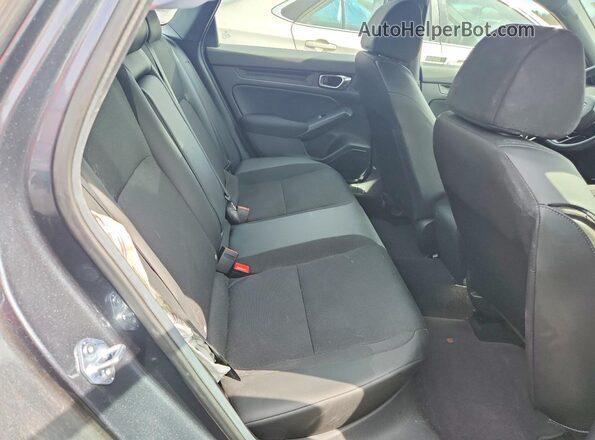 2HGFE2F59SH605032 2025 HONDA CIVIC Gray უკანა სავარძლების ხედი