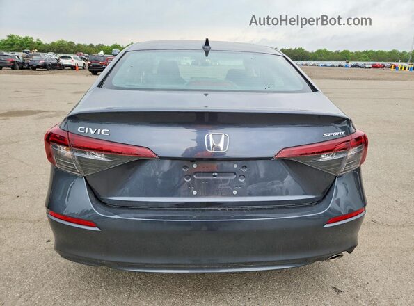 2HGFE2F59SH605032 2025 HONDA CIVIC Gray უკანა ხედი