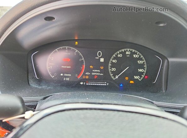 2HGFE2F59TH515980 2026 HONDA CIVIC Gray Vista del cuadro de instrumentos