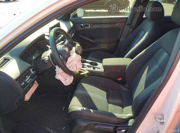 2HGFE2F59TH526669 2026 HONDA CIVIC White Вид салону спереду