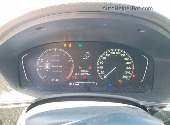 2HGFE2F5XNH120208 2022 HONDA CIVIC Gray ხელსაწყოთა პანელის ხედი