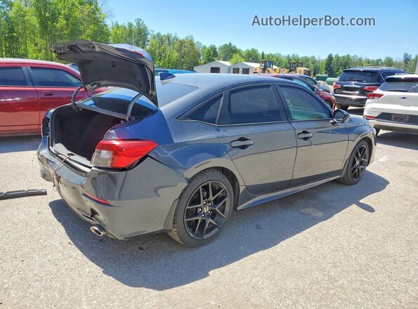 2HGFE2F5XNH120208 2022 HONDA CIVIC Gray უკანა მარჯვენა