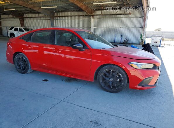 2HGFE2F5XNH500858 2022 HONDA CIVIC Red Առջևի աջ