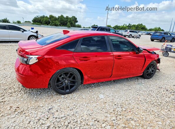 2HGFE2F5XNH501136 2022 HONDA CIVIC Red Trasero derecho