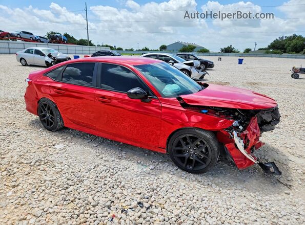 2HGFE2F5XNH501136 2022 HONDA CIVIC Red Delantero derecho