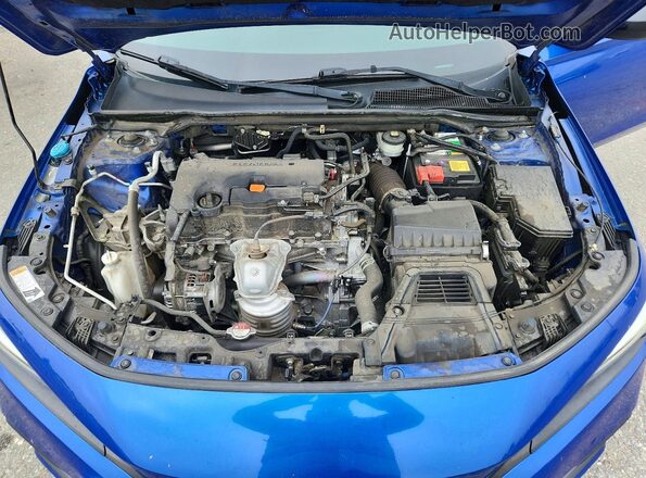 2HGFE2F5XNH528126 2022 HONDA CIVIC Blue Widok wnętrza z tyłu