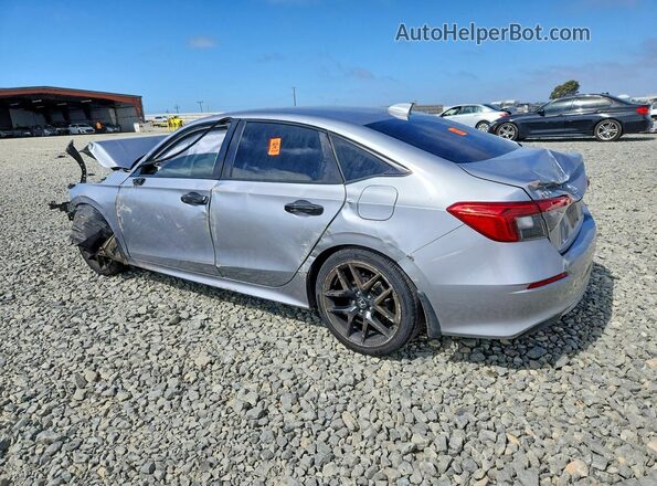 2HGFE2F5XNH530569 2022 HONDA CIVIC Silver Задня ліва чверть