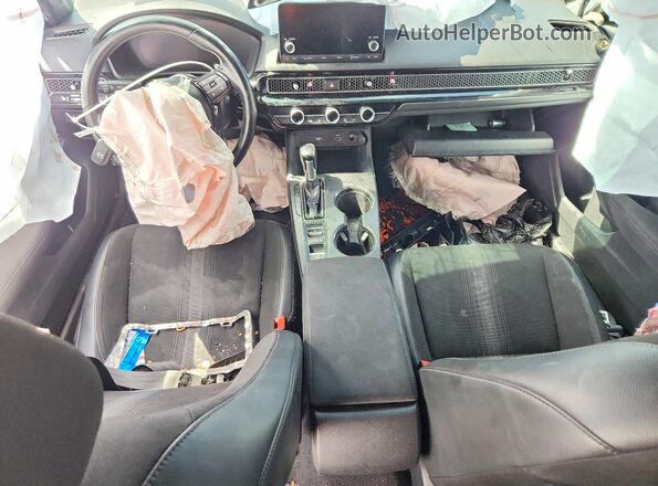 2HGFE2F5XNH530569 2022 HONDA CIVIC Silver Вид панелі приладів