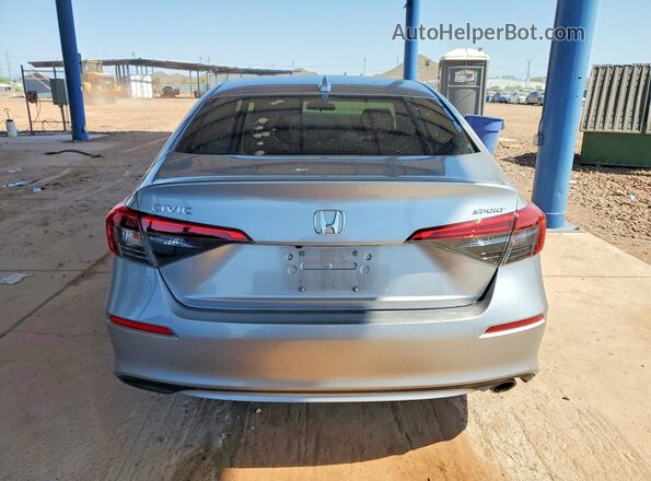2HGFE2F5XNH541328 2022 HONDA CIVIC Серебряный Вид сзади