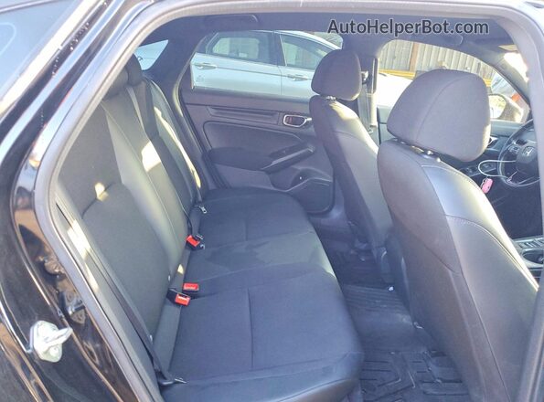 2HGFE2F5XNH547226 2022 HONDA CIVIC Black Vista de los asientos traseros