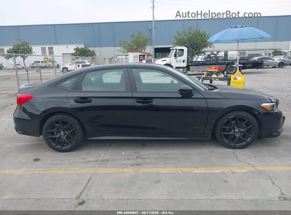 2HGFE2F5XNH558176 2022 HONDA CIVIC Black Widok wnętrza 360 stopni