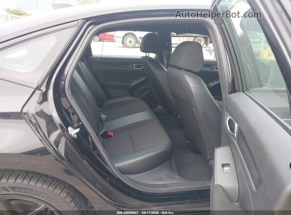 2HGFE2F5XNH558176 2022 HONDA CIVIC Black Widok naklejki z numerem VIN