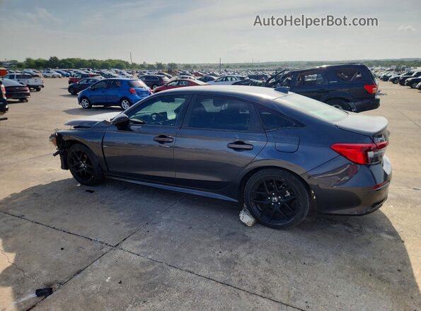 2HGFE2F5XNH574054 2022 HONDA CIVIC Gray Հետևի ձախ