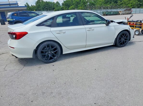 2HGFE2F5XNH587841 2022 HONDA CIVIC Белый Задняя правая четверть