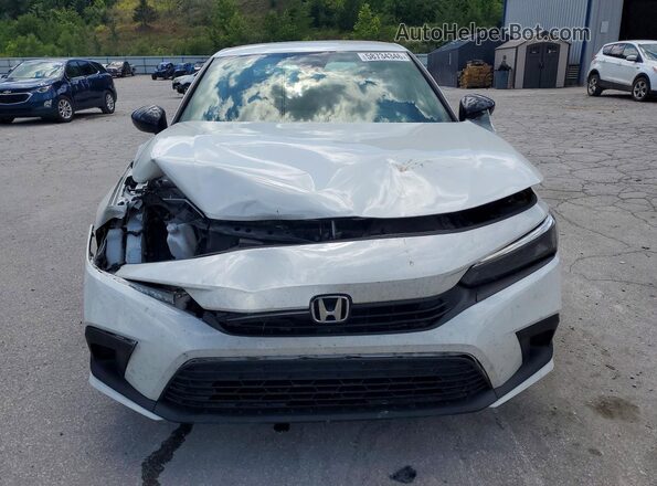 2HGFE2F5XNH587841 2022 HONDA CIVIC Белый Вид спереди