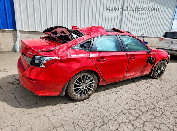 2HGFE2F5XPH110975 2023 HONDA CIVIC Red უკანა მარჯვენა