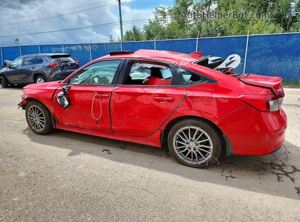 2HGFE2F5XPH110975 2023 HONDA CIVIC Red უკანა მარცხენა