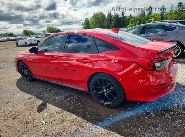 2HGFE2F5XPH111026 2023 HONDA CIVIC Красный Задняя левая четверть