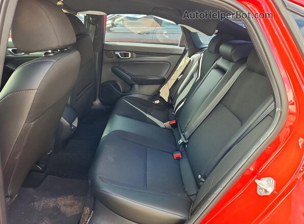 2HGFE2F5XPH111026 2023 HONDA CIVIC Красный Вид задних сидений