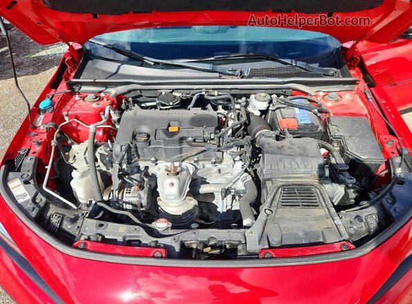 2HGFE2F5XPH111026 2023 HONDA CIVIC Красный Вид задней части салона