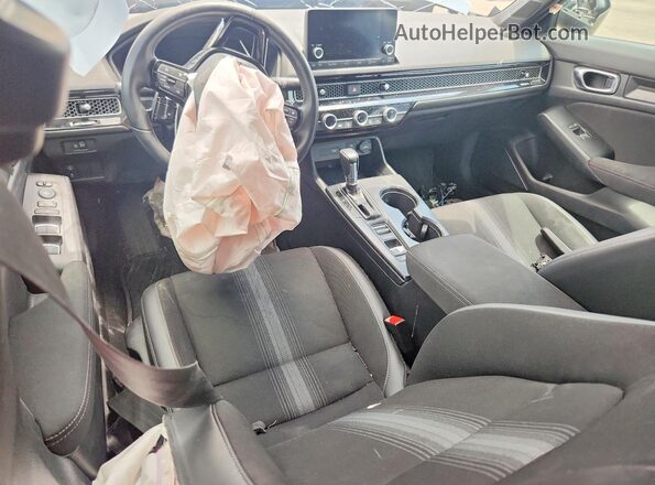 2HGFE2F5XPH507330 2023 HONDA CIVIC Gray Dashboard view