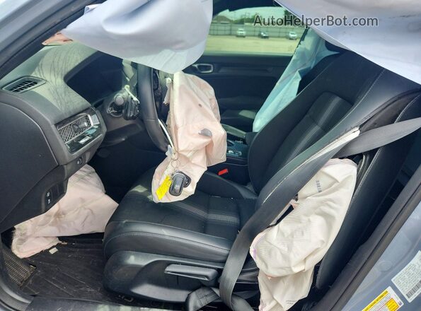 2HGFE2F5XPH507330 2023 HONDA CIVIC Gray Front interior view