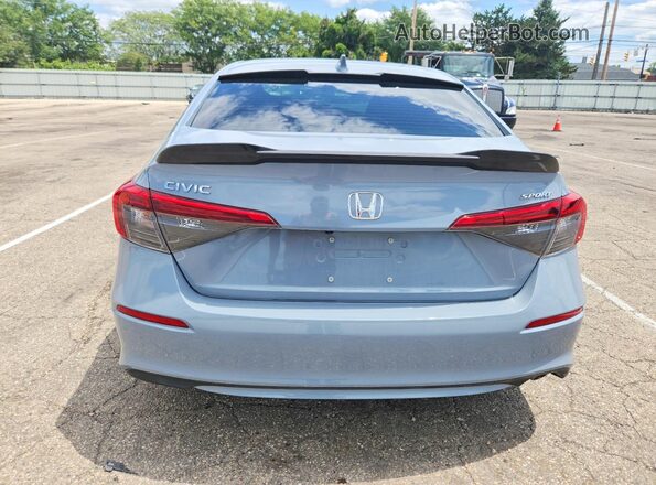 2HGFE2F5XPH507330 2023 HONDA CIVIC Gray Rear view