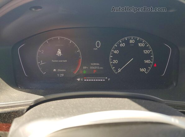 2HGFE2F5XPH511684 2023 HONDA CIVIC Silver Instrument cluster view