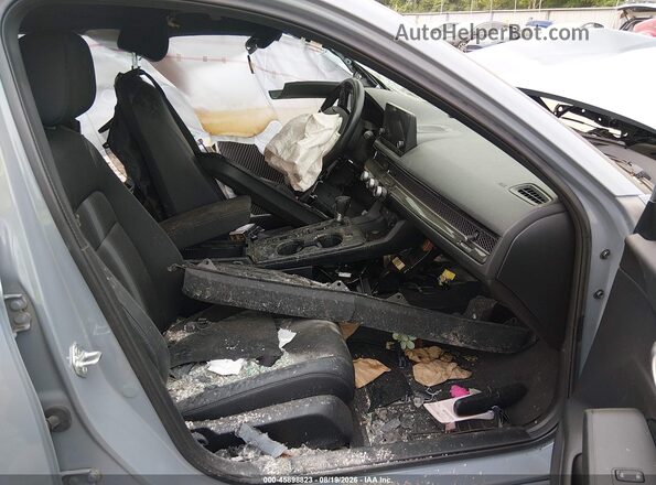 2HGFE2F5XPH540795 2023 HONDA CIVIC Gray Widok wnętrza z przodu