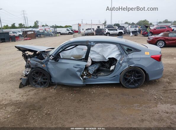 2HGFE2F5XPH540795 2023 HONDA CIVIC Gray Widok wnętrza z tyłu