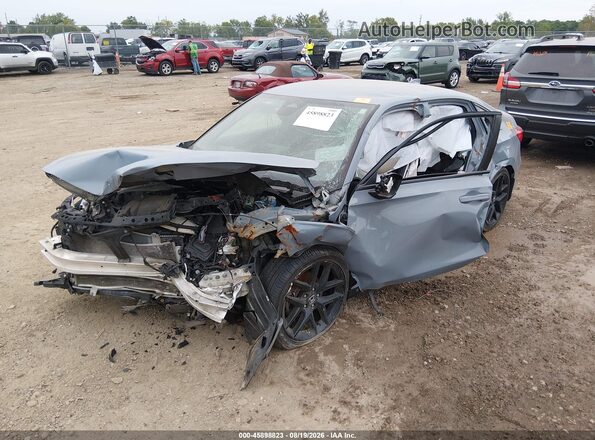 2HGFE2F5XPH540795 2023 HONDA CIVIC Gray Widok z przodu