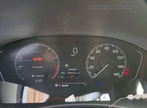 2HGFE2F5XPH571934 2023 HONDA CIVIC Charcoal Widok zestawu wskaźników