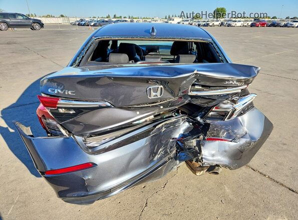 2HGFE2F5XPH571934 2023 HONDA CIVIC Charcoal Widok z tyłu