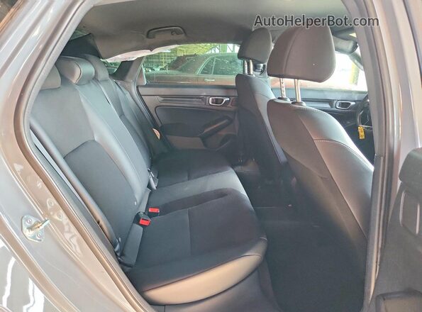 2HGFE2F5XRH503717 2024 HONDA CIVIC Gray Rear seats view