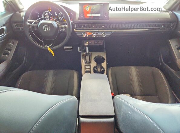2HGFE2F5XRH503717 2024 HONDA CIVIC Gray Dashboard view
