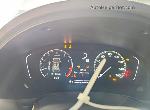 2HGFE2F5XRH503717 2024 HONDA CIVIC Gray Instrument cluster view